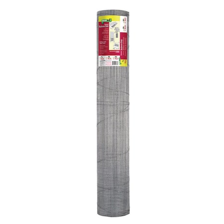 Garden Zone Garden Craft 36 in. H X 50 ft. L Galvanized Steel Hardware Cloth 1/4 in. 143650